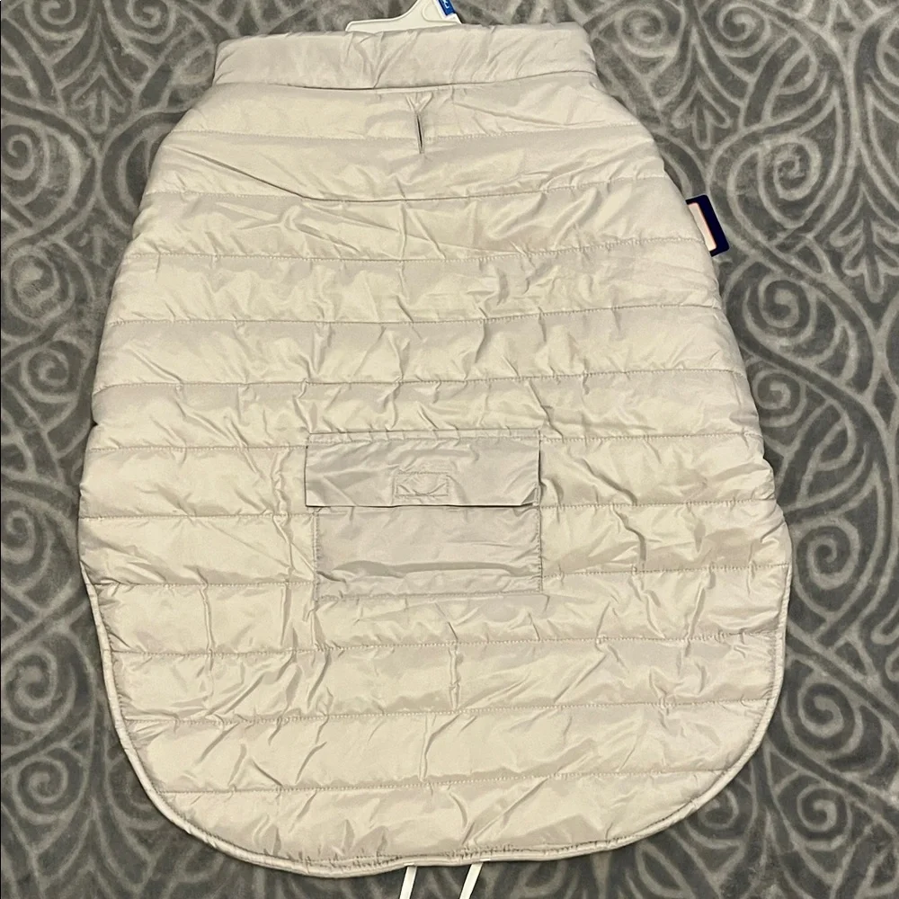 Dog Puffer Jacket in Gray by Top Paw NWT